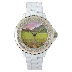 Jurassic solnedgång armbandsur