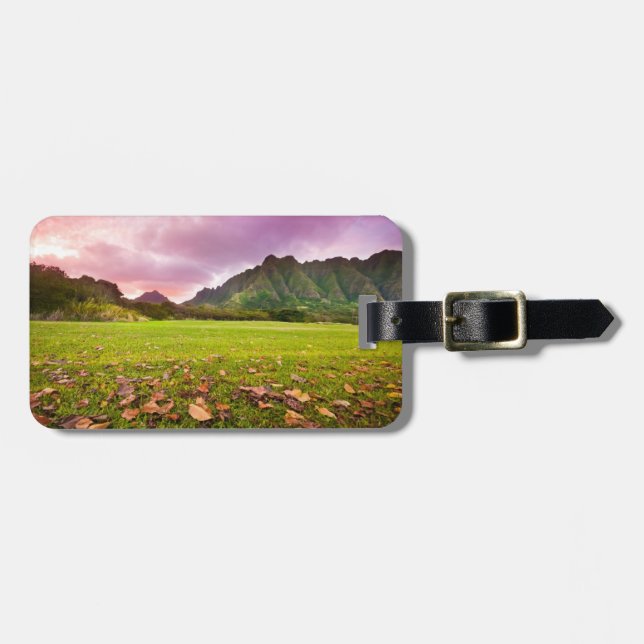 Jurassic solnedgång bagagebricka (Horisontell Framsida)