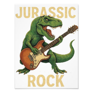 Jurassic Sten Fototryck