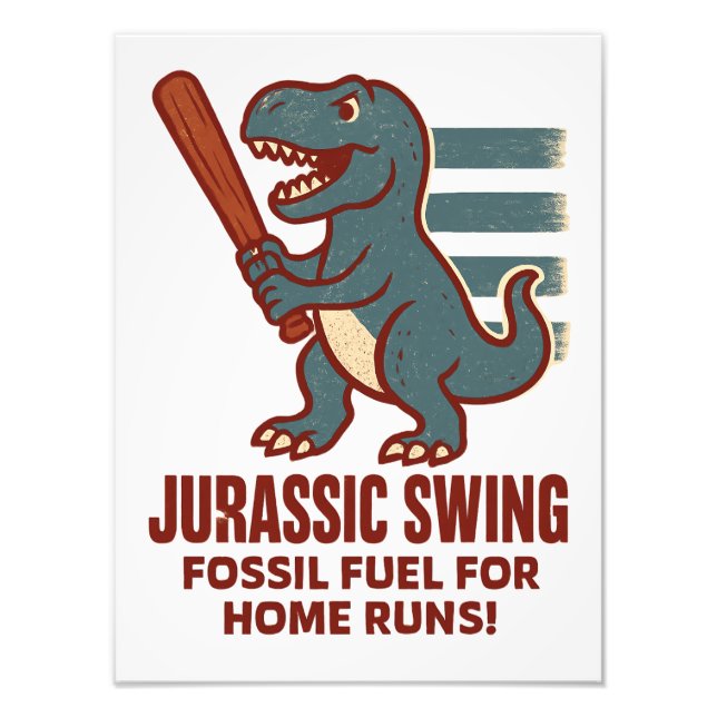 Jurassic Swing Fototryck (Framsidan)