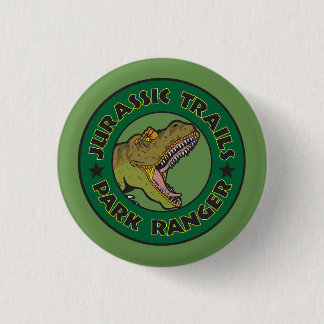 Jurassic Trails Park Skogsvaktare T-Shirt Knapp