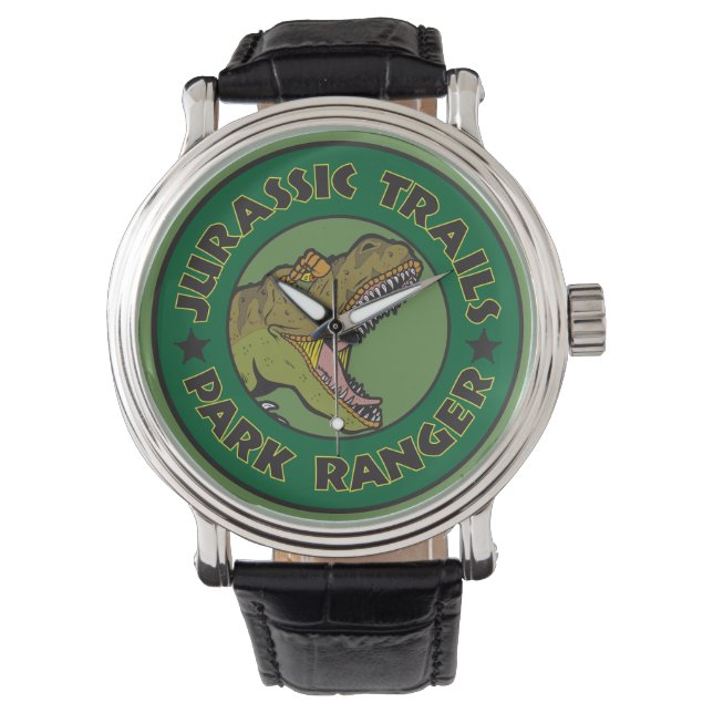 Jurassic Trails Park Skogsvaktare Wristwatch Armbandsur (Framsida)