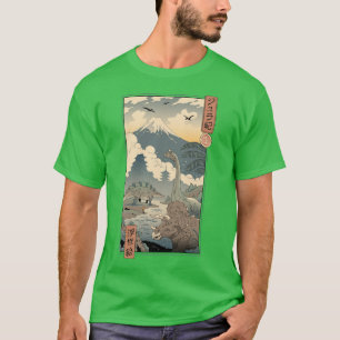 Jurassic Ukiyoe 1 T Shirt