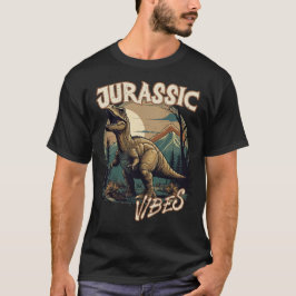 JURASSIC VIBES förhistorisk T Shirt