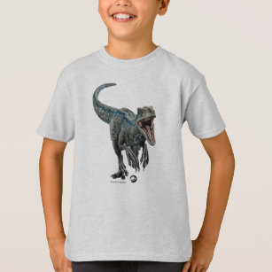 Jurassic World   Blå - Naturens Har Teth T Shirt