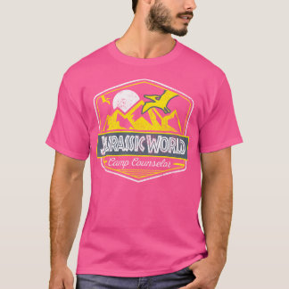 Jurassic World Camp Counselor Emblem Graphic T Shirt