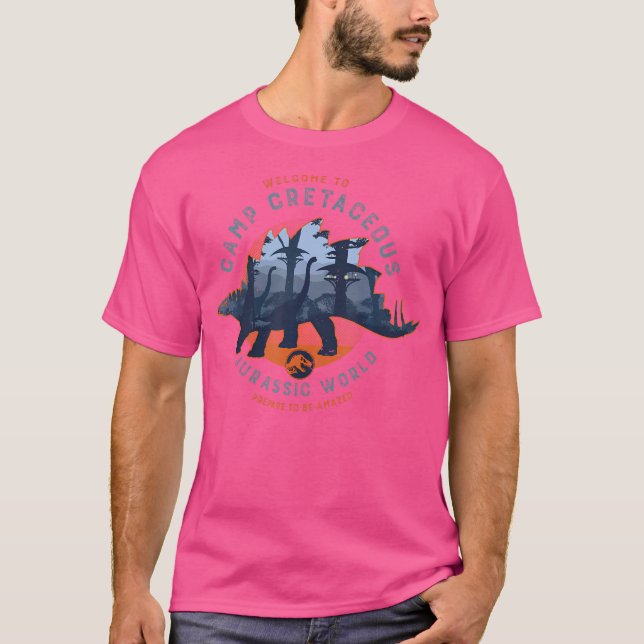 Jurassic World Camp Cretacous-förberedd för Amaze T Shirt (Framsida)