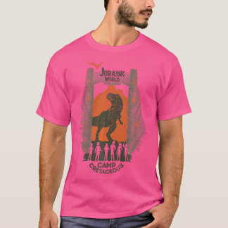 Jurassic World Camp Cretacous Park Grind Silhouett T Shirt