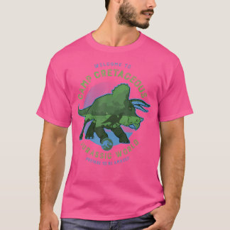 Jurassic World Camp Cretacous Welcome Triceratops T Shirt