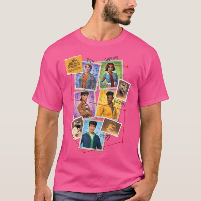 Jurassic World Chaos Teory Nublar 5 Foton T Shirt (Framsida)