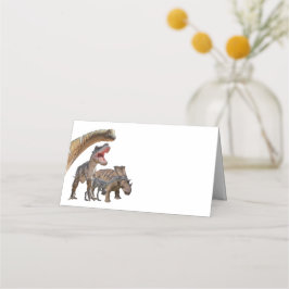 Jurassic World Dinosaurs matkort bord Placeringskort