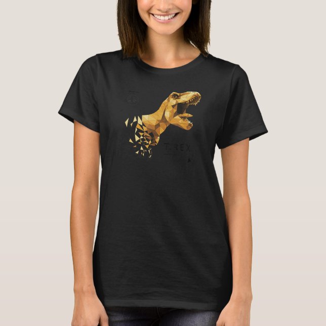 Jurassic World Dominion Geometric Rex T Shirt (Framsida)