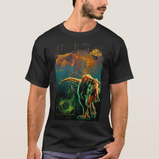 Jurassic World Fallen Kingdom TRe Collage T Shirt
