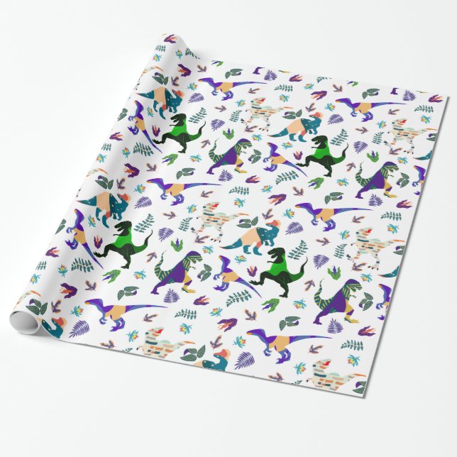 Jurassic World Presentpapper (Utrullad)