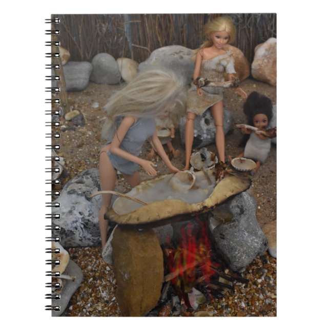 Jurassisk måltid. anteckningsbok (Framsidan)