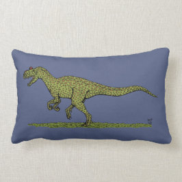 Jurassiska dinosaurier Allosaurus Lumbarkudde