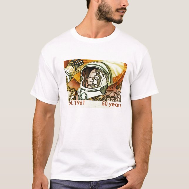 Juri Gagarin T-shirt (Framsida)