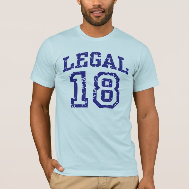 Juridisk 18 tee (Framsida)