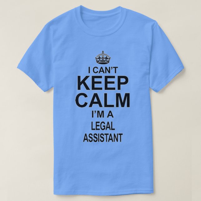 Juridisk assistent Gift för närvarande För manar k T Shirt (Design framsida)