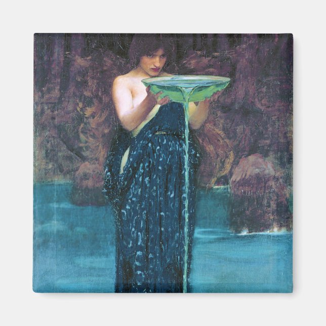 Juridisk circe, John William Waterhouse Magnet (Framsidan)