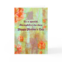 Juridisk dotter/Lycklig Mors dag - Blommor