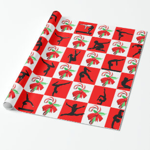 JURIDISK GYMNASTISK CHRISTMAS-KONSTRUKTION PRESENTPAPPER