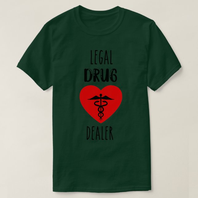 Juridisk knarkhandlare lustig farmaceut 7 t shirt (Design framsida)
