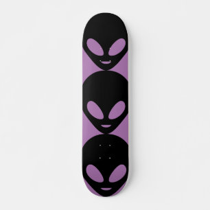 JURIDISK LILA AV COOLA MINI SKATEBOARD BRÄDA 18,5 CM