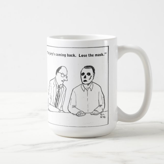 Juridisk rådgivning kaffemugg (Höger)