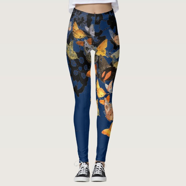 JURIDISKA BENGREN ANTIQUE SNÖRE MÖNSTER MED BUTTER LEGGINGS (Framsida)