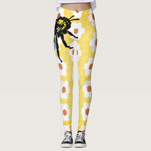 JURIDISKA BENOR OCH HONEYCOMB LEGGINGS (Framsida)