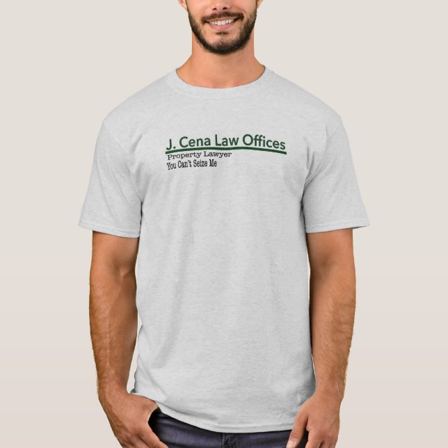 Juridiska byråer t shirt (Framsida)