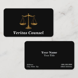 Juridiska tjänster / Advokat / Attorney Visitkort