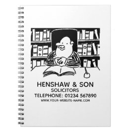 Juridiska tjänster Solicitors Promobook Notebook Anteckningsbok