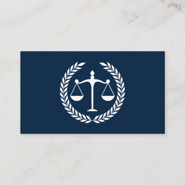 Jurist Neutral Proffsional		 Visitkort (Framsida)