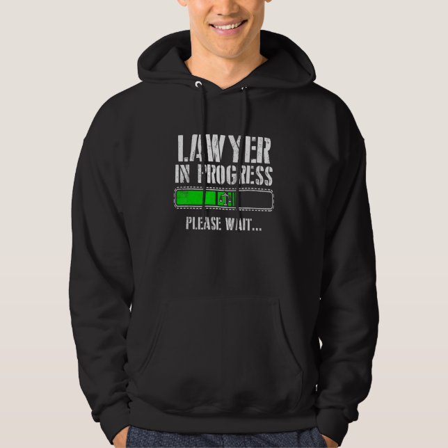 Jurist under utbildning  Juriststudent Lärare Hoodie (Framsida)