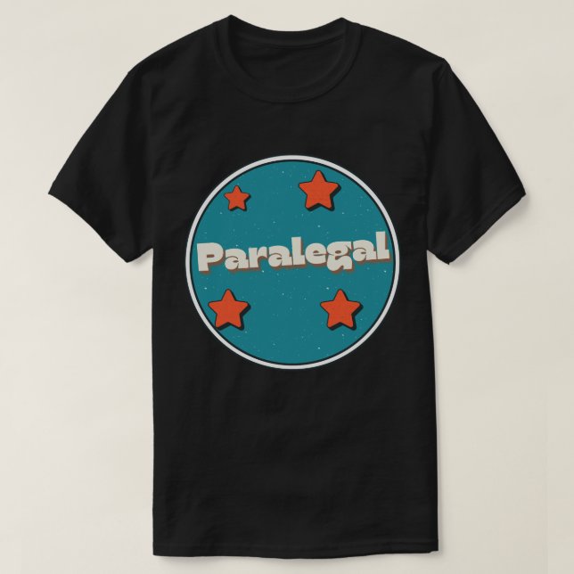 Juristassistent T Shirt (Design framsida)
