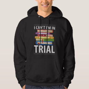 Juristcitat Om Kan t Jag I Rättegång Juristord Hoodie