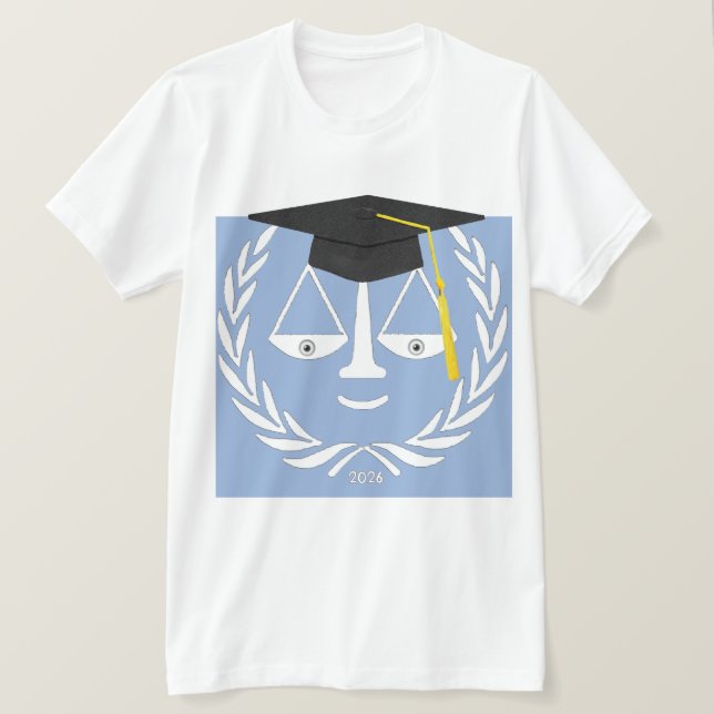Juristexamen Present T Shirt (Design framsida)