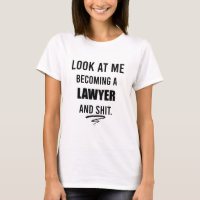 Juristexamen Tröja Advokat T-Shirt
