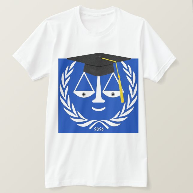 Juristexamenpresent T Shirt (Design framsida)