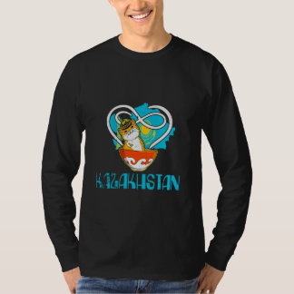 Jurta Kazakstanska republiken Qazaqstan Kazakisk f T Shirt