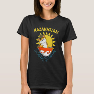 Jurta Kazakstanska republiken Qazaqstan Kazakisk f T Shirt