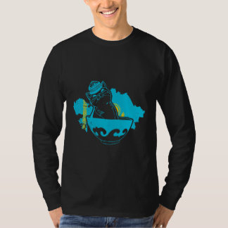 Jurta Republiken Kazakstan Qazaqstan Kazakiska fla T Shirt