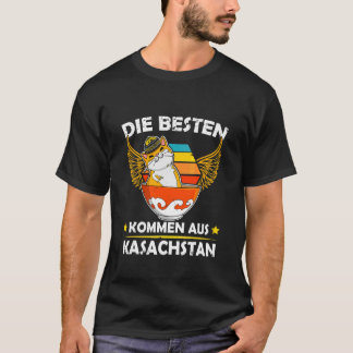 Jurta Republiken Kazakstan Qazaqstan Kazakiska fla T Shirt