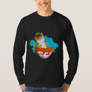 Jurta Republiken Kazakstan Qazaqstan Kazakiska fla T Shirt