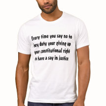 Juryarbetsuppgiften är din konstitutionell