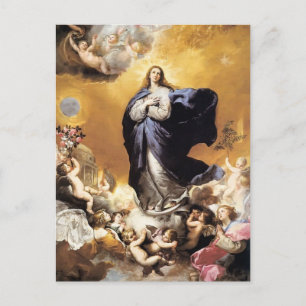 Jusepe de Ribera- Immaculate Conception Vykort