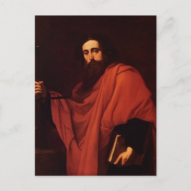 Jusepe de Ribera-Saint Paul Vykort (Framsida)