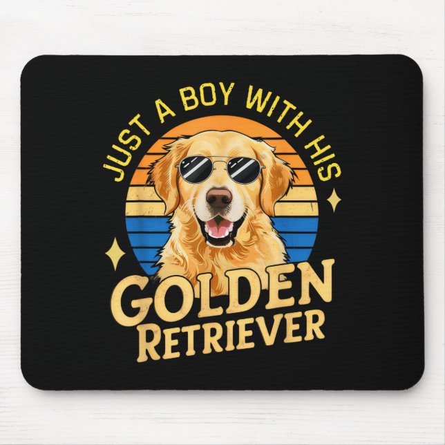 Just A Boy And His Golden Retrievers Girls Who Lov Musmatta (Framsidan)
